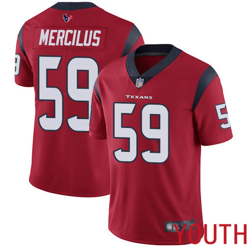 Houston Texans Limited Red Youth Whitney Mercilus Alternate Jersey NFL Football 59 Vapor Untouchable